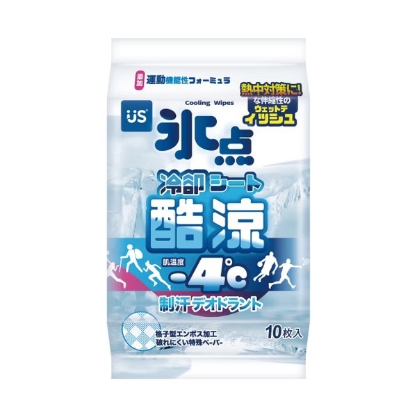優生 冰點酷涼濕巾-多款可選 加長5入/加大版10抽/一般版10抽/迷你包(隨身包)8抽3入 運動涼感濕巾 涼感濕巾-規格圖5
