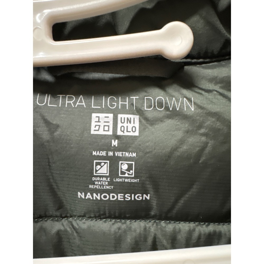全新 | Uniqlo輕便羽絨外套 | 墨綠色 | 202604日本購入 | M號-細節圖3