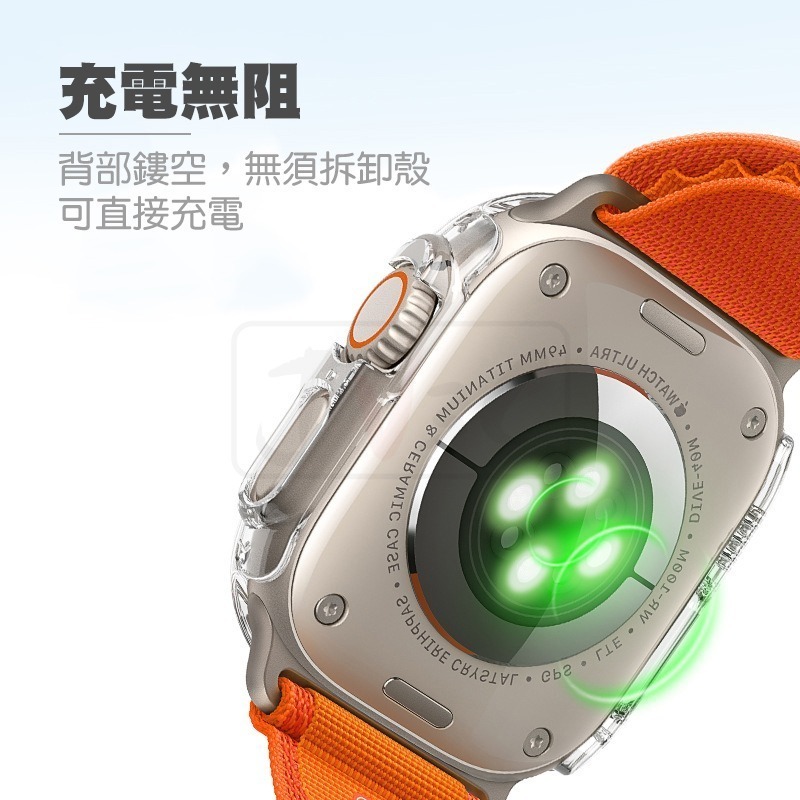 邊框保護殼 手錶殼 適用 Apple Watch Ultra 49mm 邊框 保護殼 錶殼 蘋果手錶 殼-細節圖3