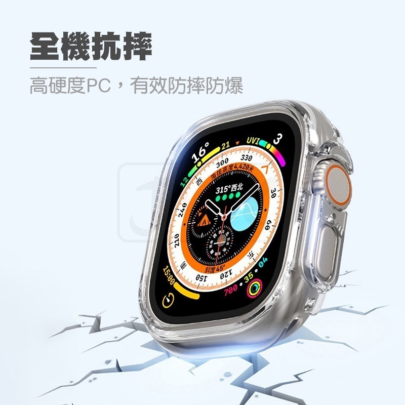 邊框保護殼 手錶殼 適用 Apple Watch Ultra 49mm 邊框 保護殼 錶殼 蘋果手錶 殼-細節圖8
