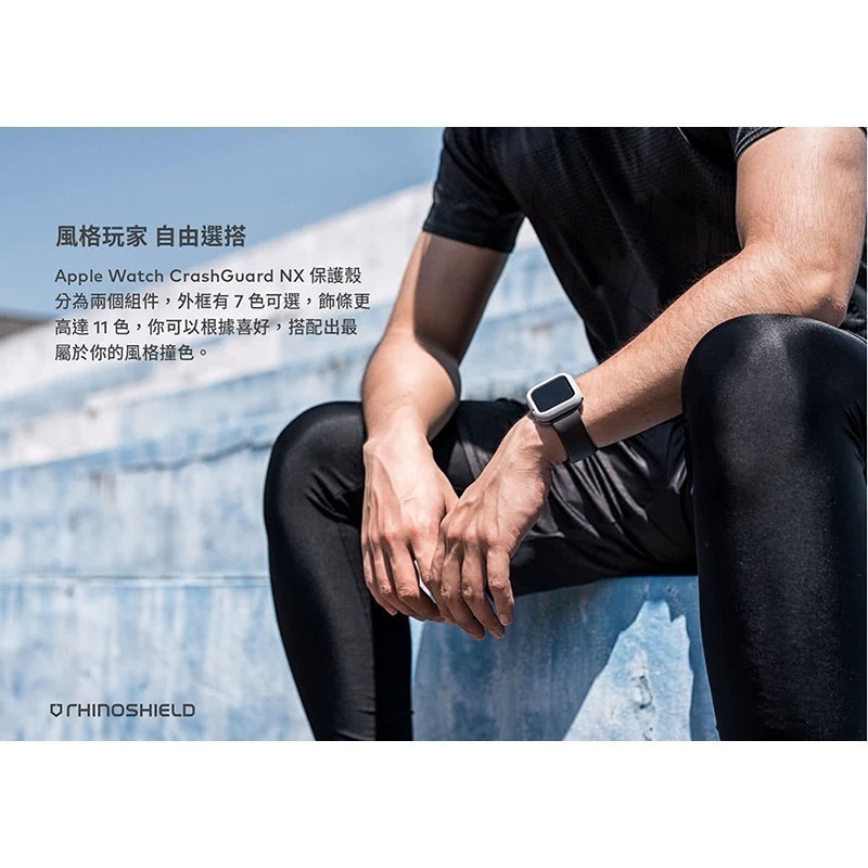 犀牛盾 手錶殼 適用 Apple Watch 保護殼 8 7 6 SE 5 4 3 45 41 44 40 42 38-細節圖11