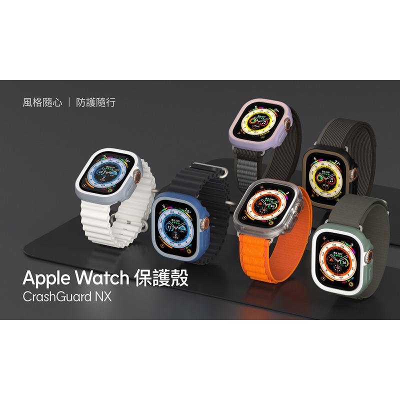犀牛盾 二代 手錶殼 適用 Apple Watch Ultra 7 8 SE 6 5 錶殼 45 44 41 40 49-細節圖2