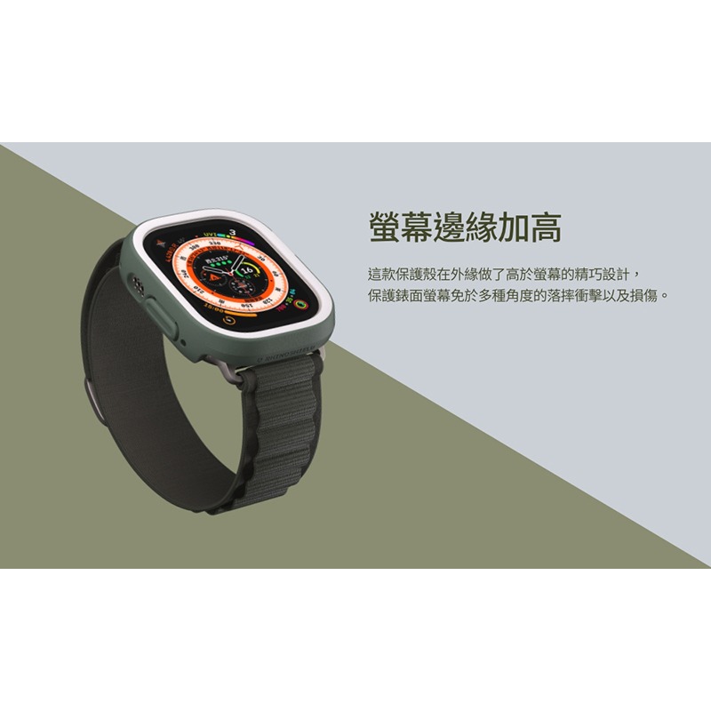 犀牛盾 二代 手錶殼 適用 Apple Watch Ultra 7 8 SE 6 5 錶殼 45 44 41 40 49-細節圖7