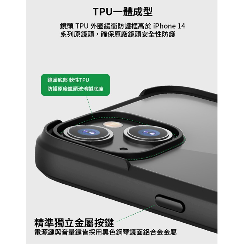 imos Case 軍規防震保護殼 防摔殼 適用iPhone 13 Pro Max 12 mini i11 手機殼-細節圖4
