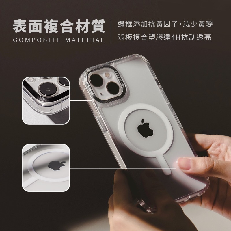 DEVILCASE 惡魔盾 MagSafe 標準版 適用 iPhone 15 Pro Max i15 Plus 防摔殼-細節圖7