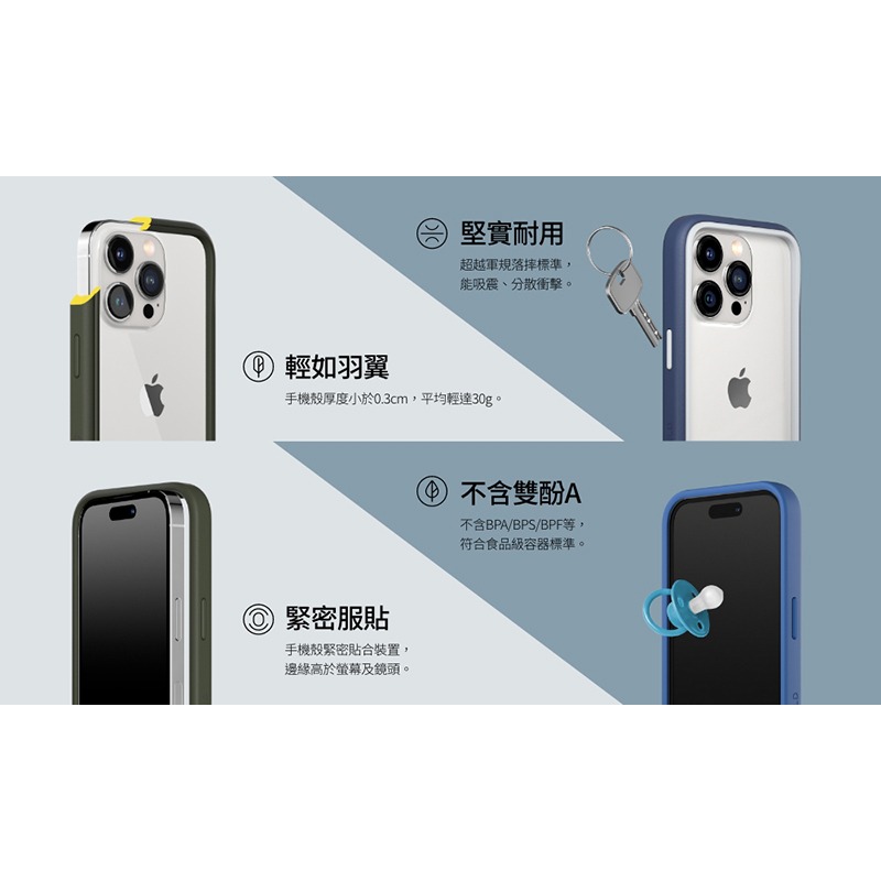 犀牛盾 Mod NX 適用於 iPhone 15 Pro Max i15 Plus 手機殼 保護殼 防摔殼-細節圖4