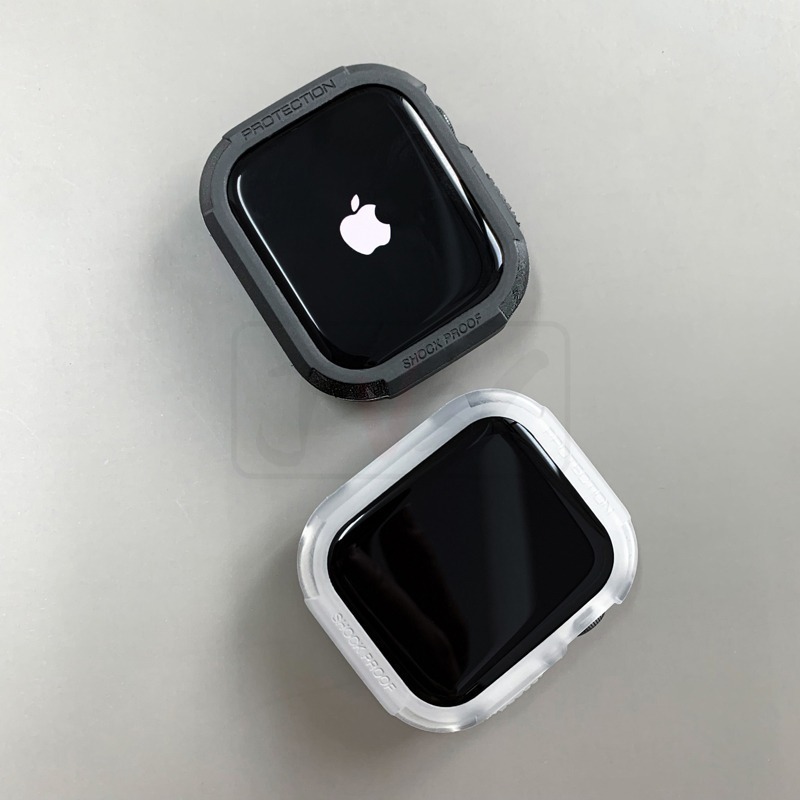 碳纖維紋錶殼 軟殼 適用 Apple watch 錶殼 保護殼 8 7 SE 6 5 4 45 41 40 44-細節圖2