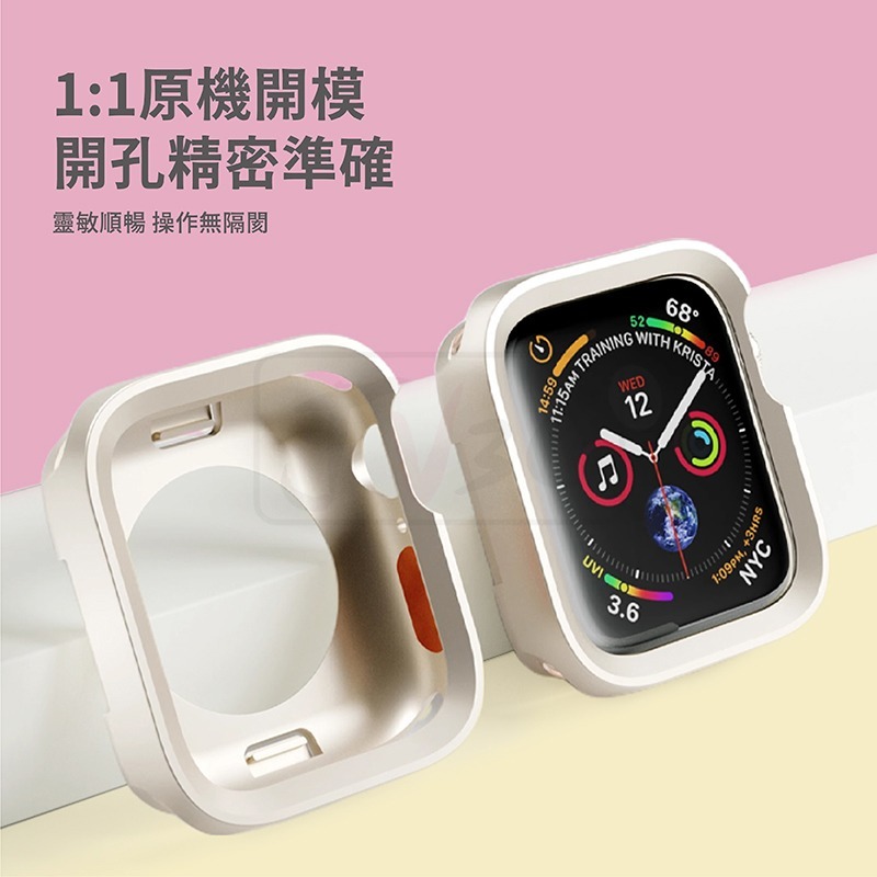 Colorful 手錶保護殼 適用 Apple Watch 錶殼 9 8 7 SE 6 5 45 44 41 40-細節圖9
