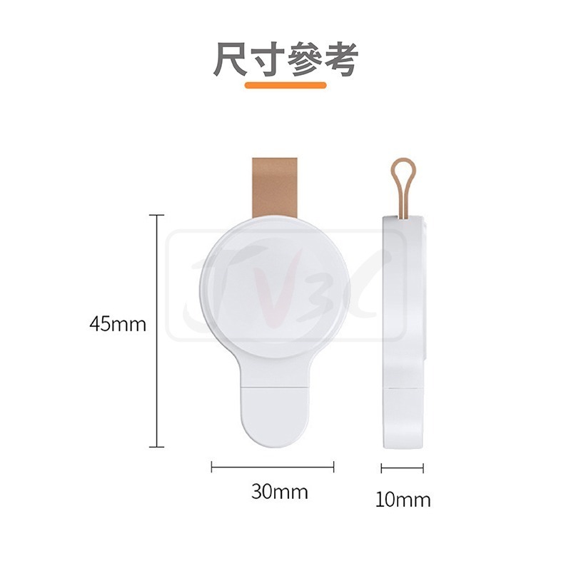 迷你手錶充電器 適用 Apple Watch 9 8 7 SE 6 5 4 3 2 44 40 42 49 手錶 充電器-細節圖3