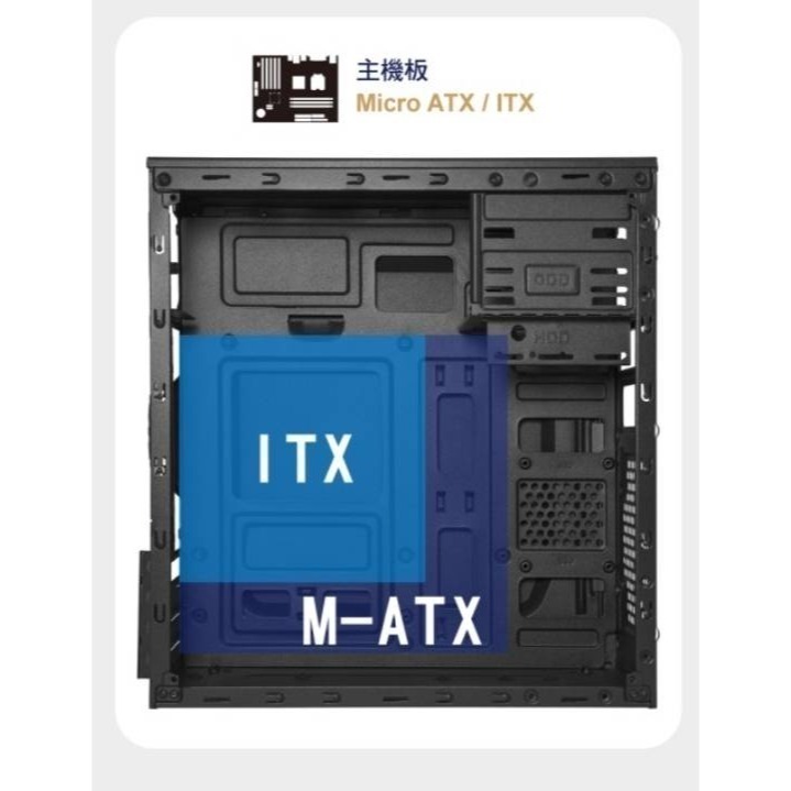 新品上市 可超商取貨 AL06M USB3.0 機殼 MicroATX 小機殼 電腦機殼 小型機殼 主機殼 電腦殼-細節圖5