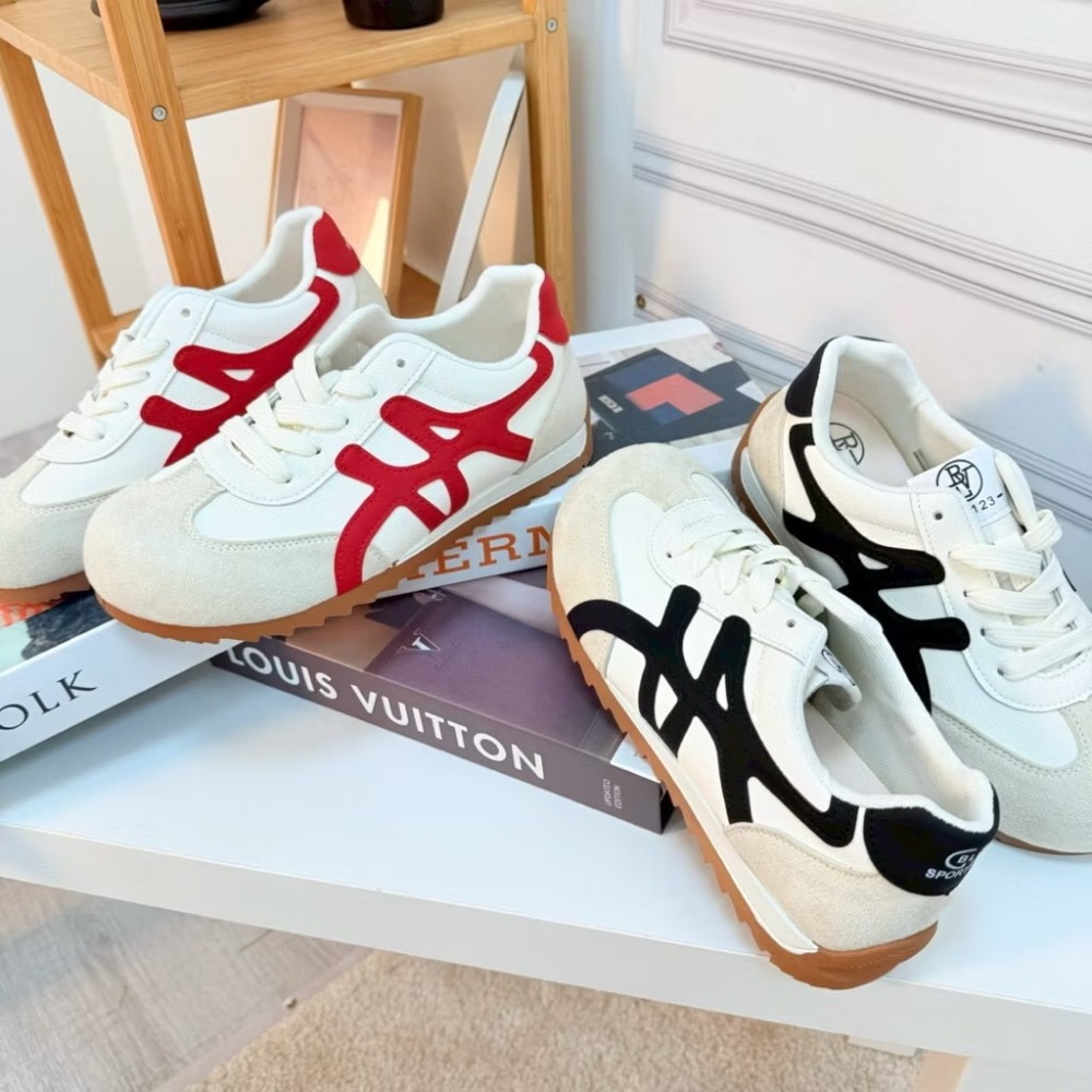 台灣出貨 女生平底鞋 學生鞋 休閒鞋 運動鞋 帆布鞋 工作鞋 透氣運動鞋#LV5-322-細節圖3