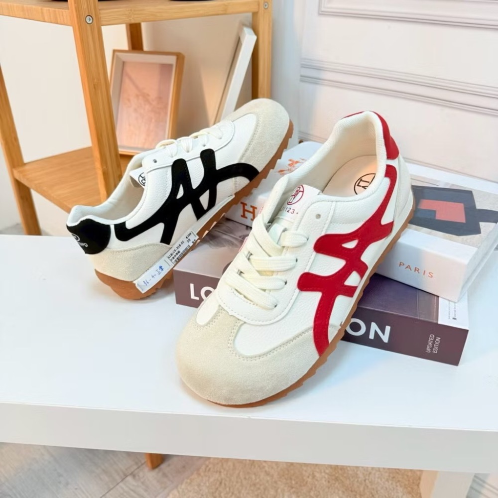 台灣出貨 女生平底鞋 學生鞋 休閒鞋 運動鞋 帆布鞋 工作鞋 透氣運動鞋#LV5-322-細節圖7