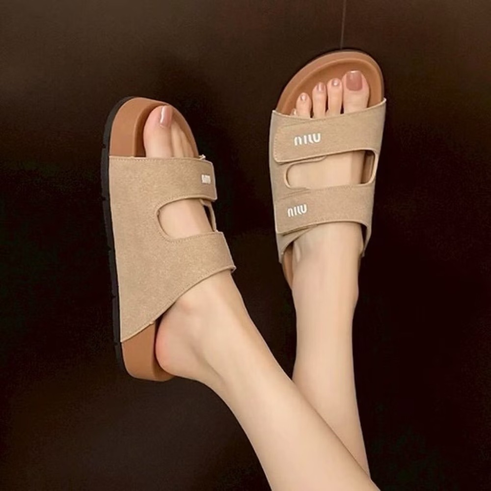 平底拖鞋 平底涼拖鞋 拖鞋 防水拖鞋 一字帶拖鞋 涼鞋 涼拖鞋 一字涼拖鞋 厚底拖鞋 #F5518-3-細節圖5