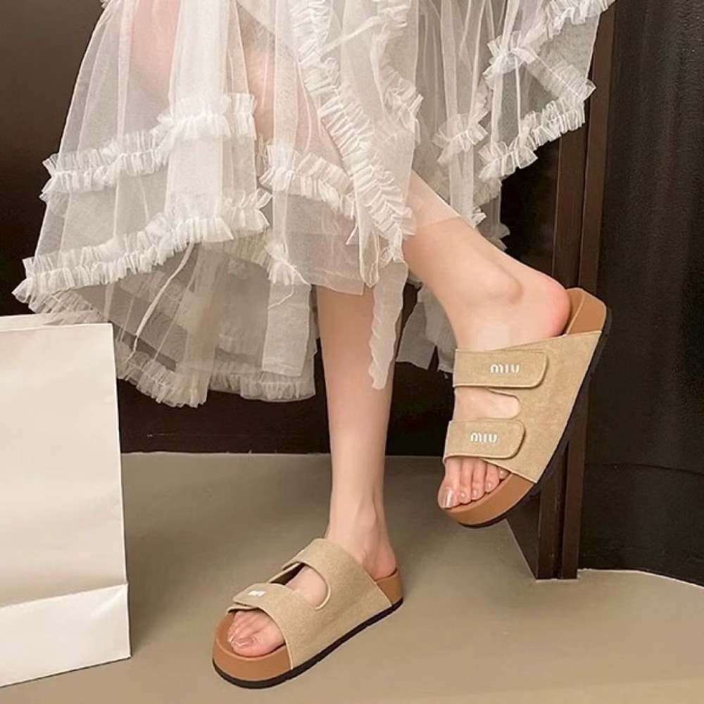 平底拖鞋 平底涼拖鞋 拖鞋 防水拖鞋 一字帶拖鞋 涼鞋 涼拖鞋 一字涼拖鞋 厚底拖鞋 #F5518-3-細節圖6