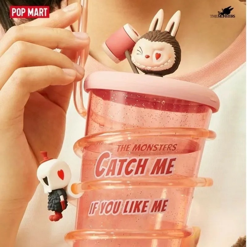 <官方正版授權>The Monsters Labubu 隨身吸管杯 冷水杯 泡泡瑪特-細節圖3