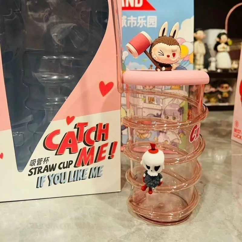 <官方正版授權>The Monsters Labubu 隨身吸管杯 冷水杯 泡泡瑪特-細節圖7
