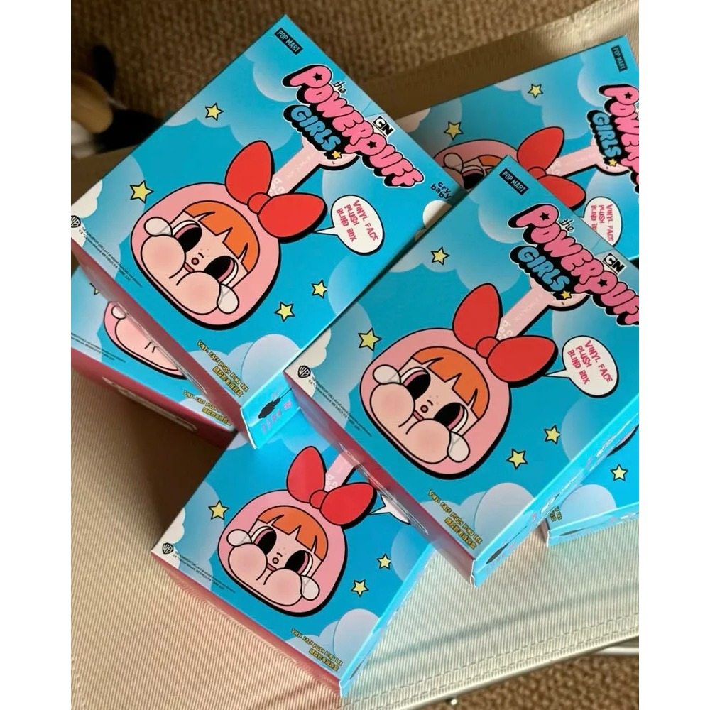 <官方正版授權>POPMART X 飛天小女警 盲盒吊飾 CRYBABY系列 鑰匙圈 泡泡瑪特 搪膠 毛絨-細節圖7