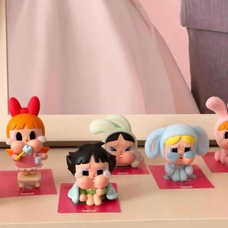 <官方正版授權>CRYBABY X 飛天小女警哭娃系列 盲盒 泡泡瑪特 POPMART 公仔 電視機展示盒-細節圖4