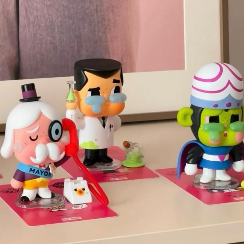 <官方正版授權>CRYBABY X 飛天小女警哭娃系列 盲盒 泡泡瑪特 POPMART 公仔 電視機展示盒-細節圖5