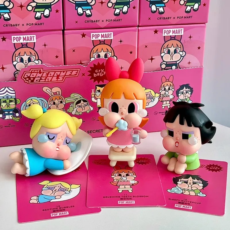 <官方正版授權>CRYBABY X 飛天小女警哭娃系列 盲盒 泡泡瑪特 POPMART 公仔 電視機展示盒-細節圖6