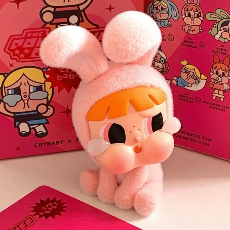 <官方正版授權>CRYBABY X 飛天小女警哭娃系列 盲盒 泡泡瑪特 POPMART 公仔 電視機展示盒-細節圖8