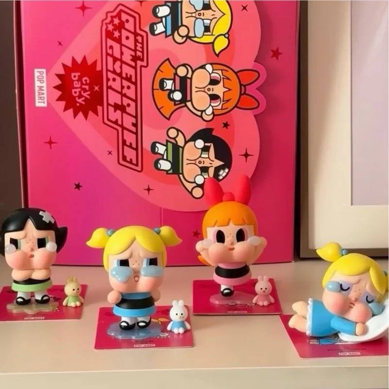 <官方正版授權>CRYBABY X 飛天小女警哭娃系列 盲盒 泡泡瑪特 POPMART 公仔 電視機展示盒-細節圖10