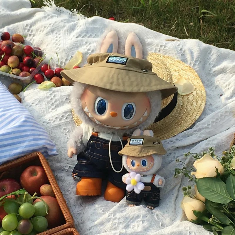 <正版授權 Lisa 同款✨>LABUBU FALL IN WILD 春天野在家系列 公仔 吊飾 泡泡瑪特-細節圖2