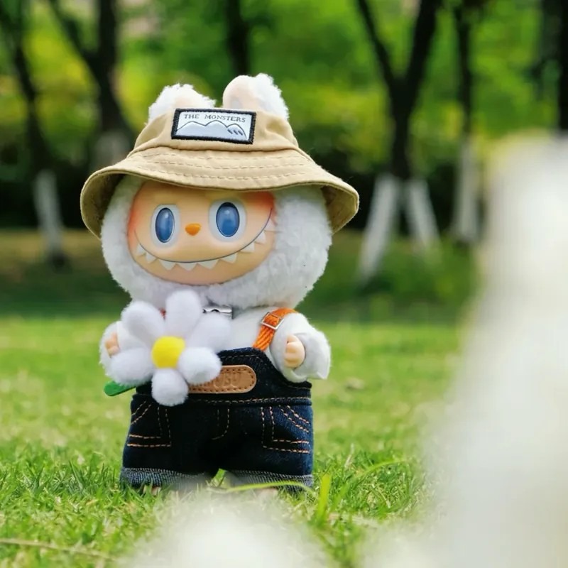 <正版授權 Lisa 同款✨>LABUBU FALL IN WILD 春天野在家系列 公仔 吊飾 泡泡瑪特-細節圖4