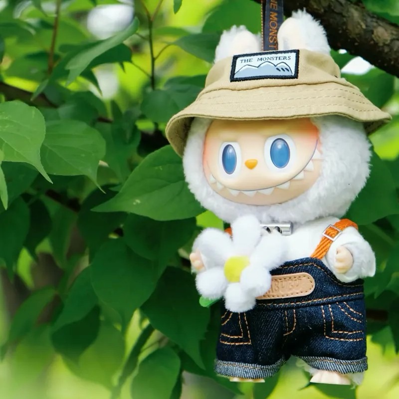 <正版授權 Lisa 同款✨>LABUBU FALL IN WILD 春天野在家系列 公仔 吊飾 泡泡瑪特-細節圖5