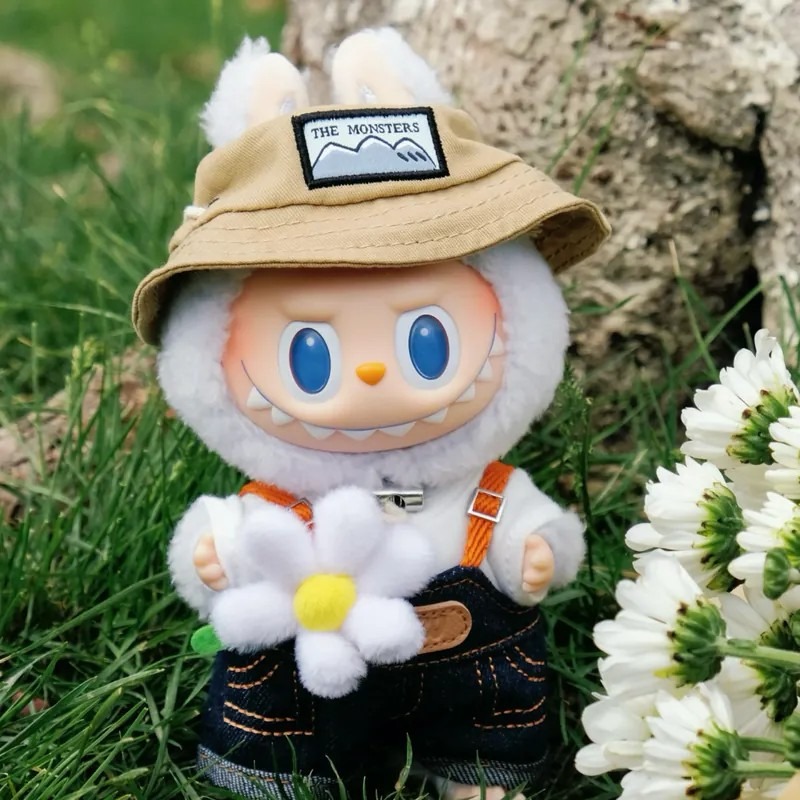 <正版授權 Lisa 同款✨>LABUBU FALL IN WILD 春天野在家系列 公仔 吊飾 泡泡瑪特-細節圖8