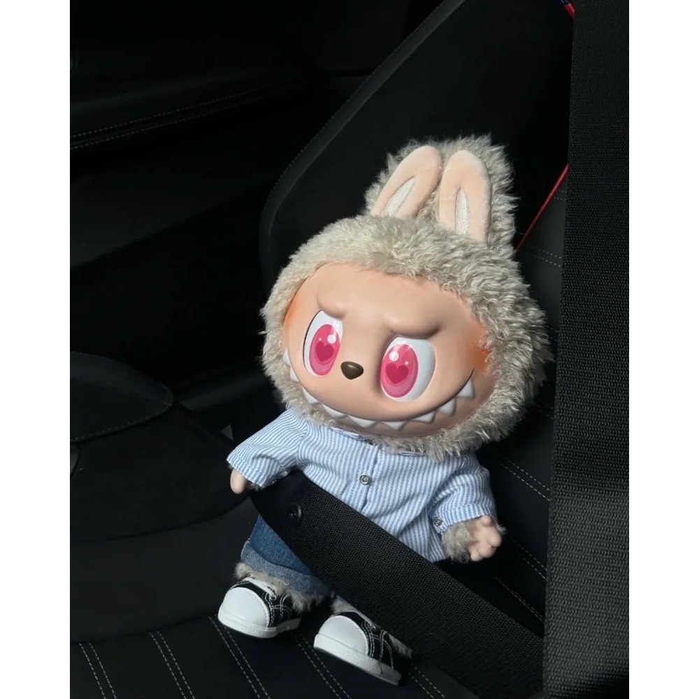 <官方正版授權>THE MONSTERS LABUBU FLIP WITH ME 搪膠公仔 40CM 夏日浪 泡泡瑪特-細節圖9