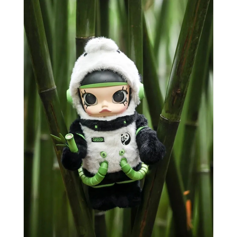 <官方正版授權>POPMART泡泡瑪特 SPACE MOLLY 熊貓 400%🐼-細節圖3