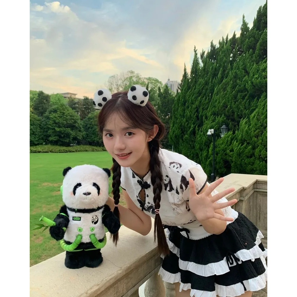 <官方正版授權>POPMART泡泡瑪特 SPACE MOLLY 熊貓 400%🐼-細節圖8