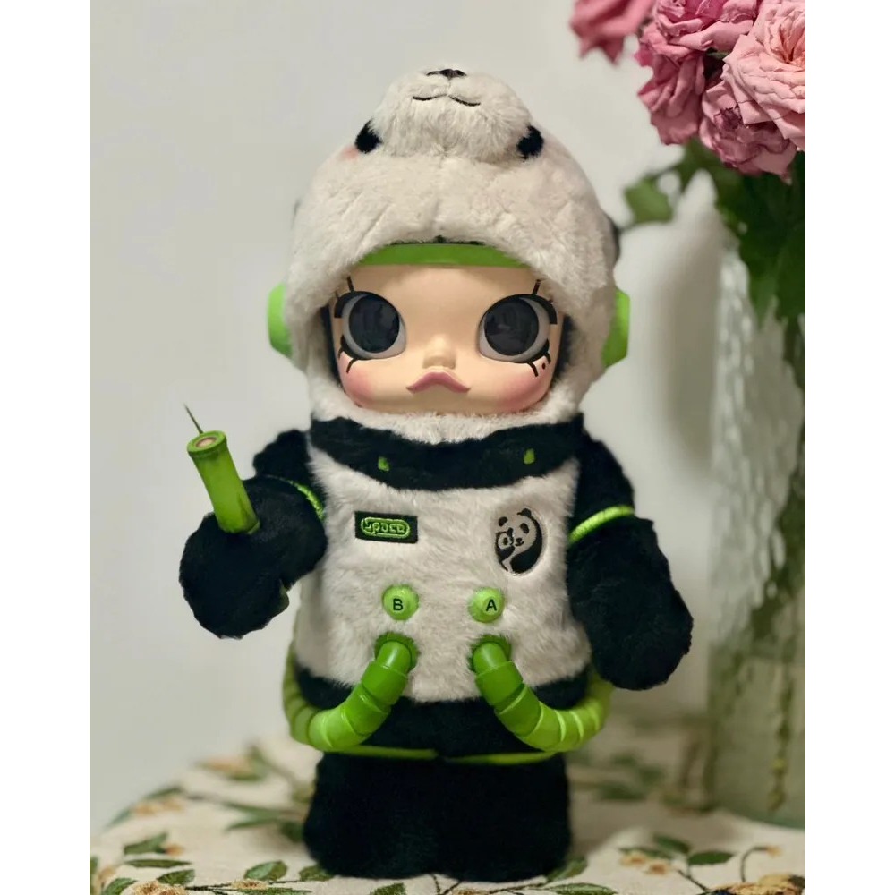 <官方正版授權>POPMART泡泡瑪特 SPACE MOLLY 熊貓 400%🐼-細節圖10