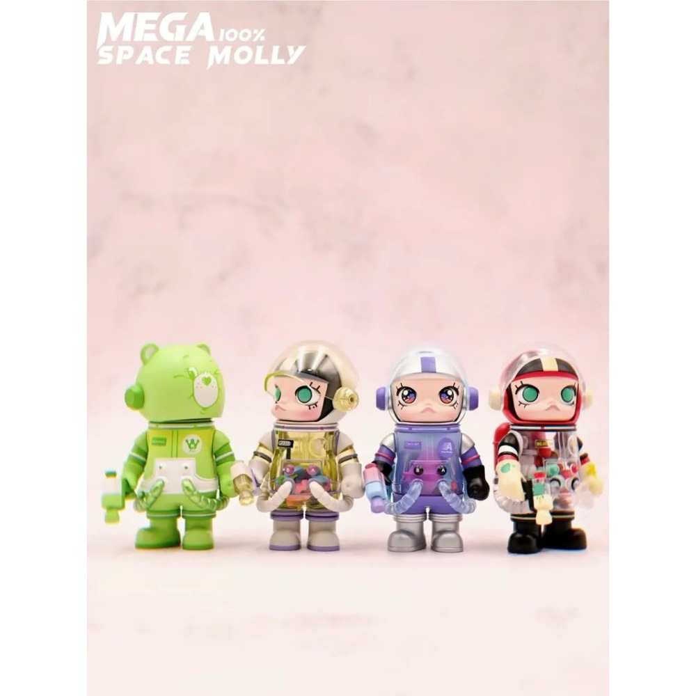 <官方正版授權>POPMART MEGA SPACE MOLLY 100% 周年系列3 第三代 盲盒 公仔 泡泡瑪特-細節圖8