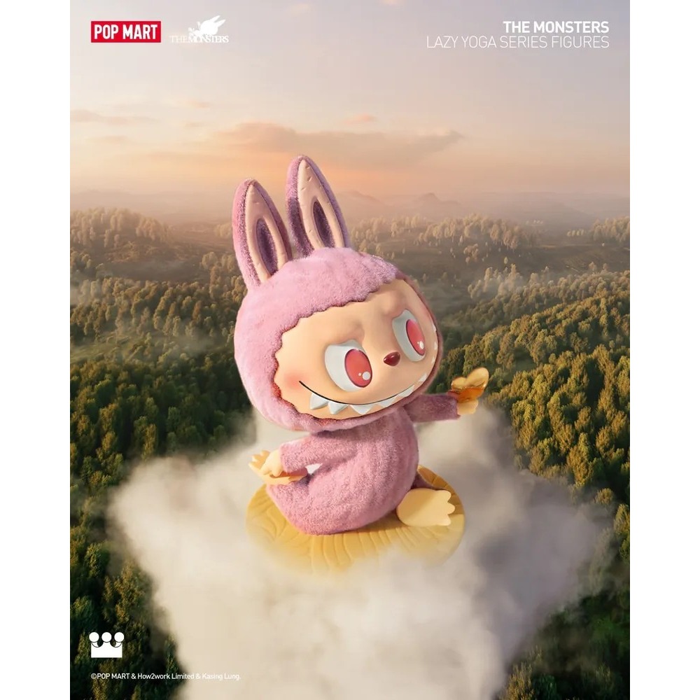 <官方正版授權>POPMART 泡泡瑪特 LABUBU 慵懶瑜珈 系列盲盒-細節圖4