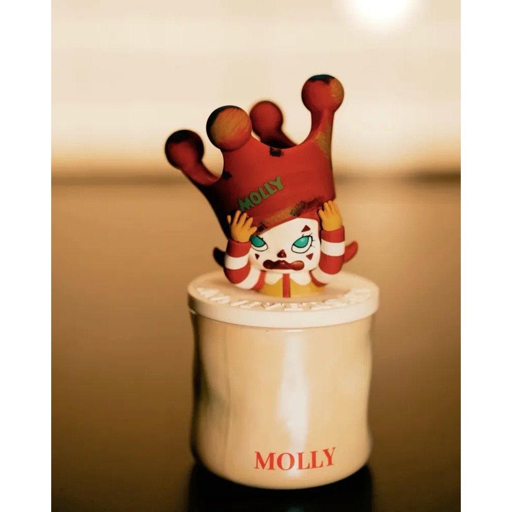 <官方正版授權>POP MART Molly 周年雕塑經典回歸2系列 香氛蠟燭盲盒 泡泡瑪特 生活小物 香薰-細節圖6