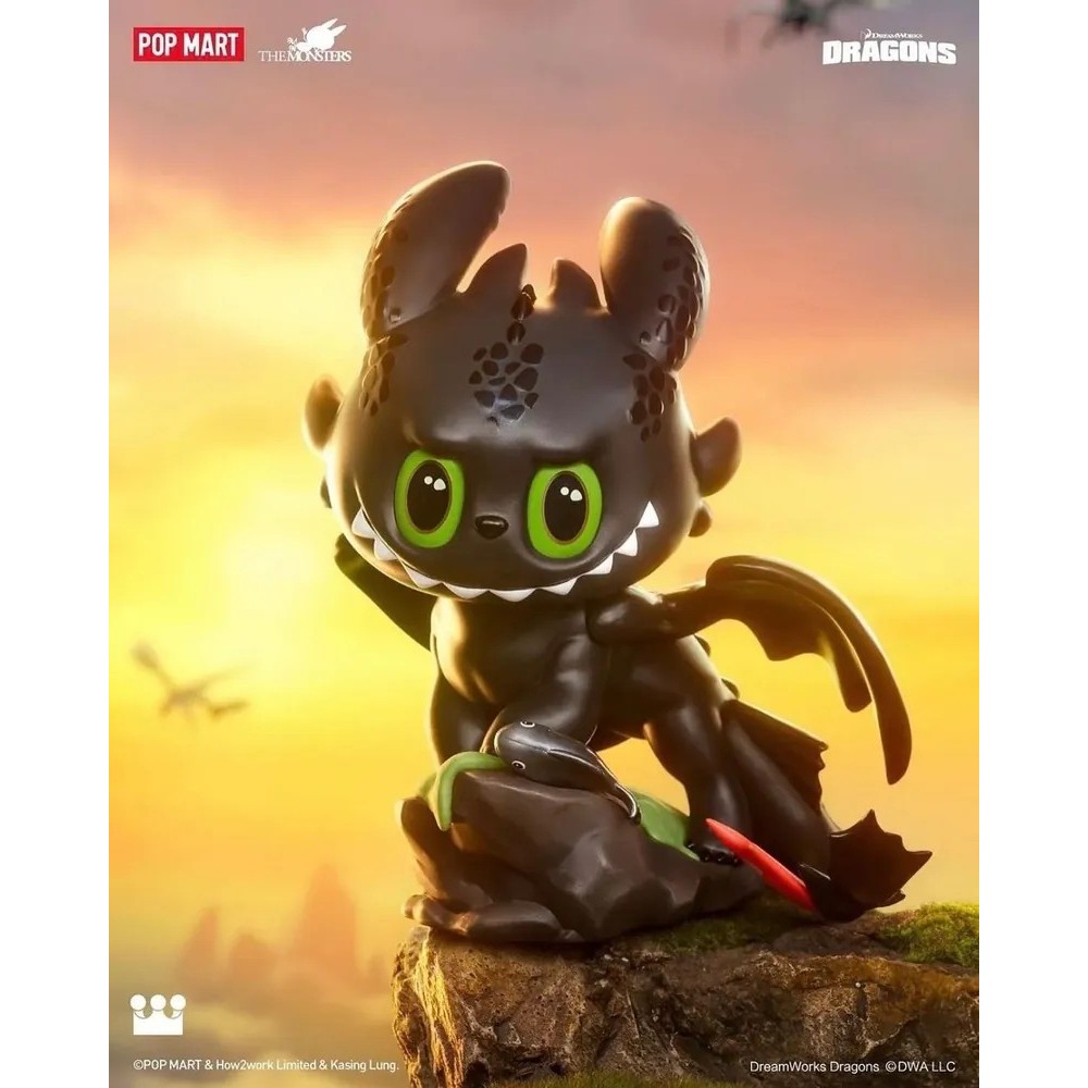<官方正版授權>THE MONSTERS LABUBU 馴龍高手 公仔 盲盒 泡泡瑪特-細節圖2