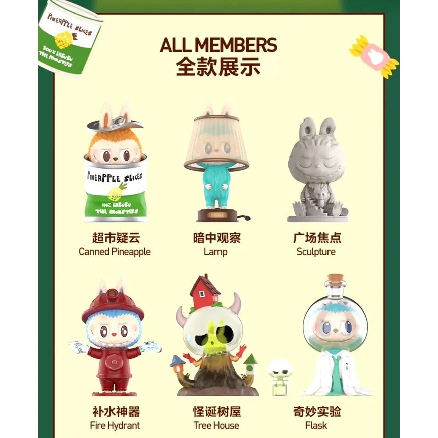 <官方正版授權>The Monsters Labubu 你看不見我系列 盲盒公仔 泡泡瑪特-細節圖8