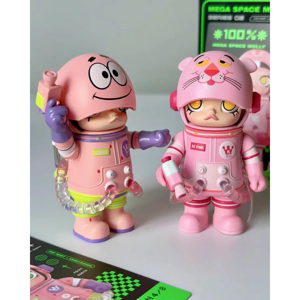 <官方正版授權>POPMART MEGA SPACE MOLLY 100% 周年系列2 第二代 盲盒 公仔 泡泡瑪特-細節圖3