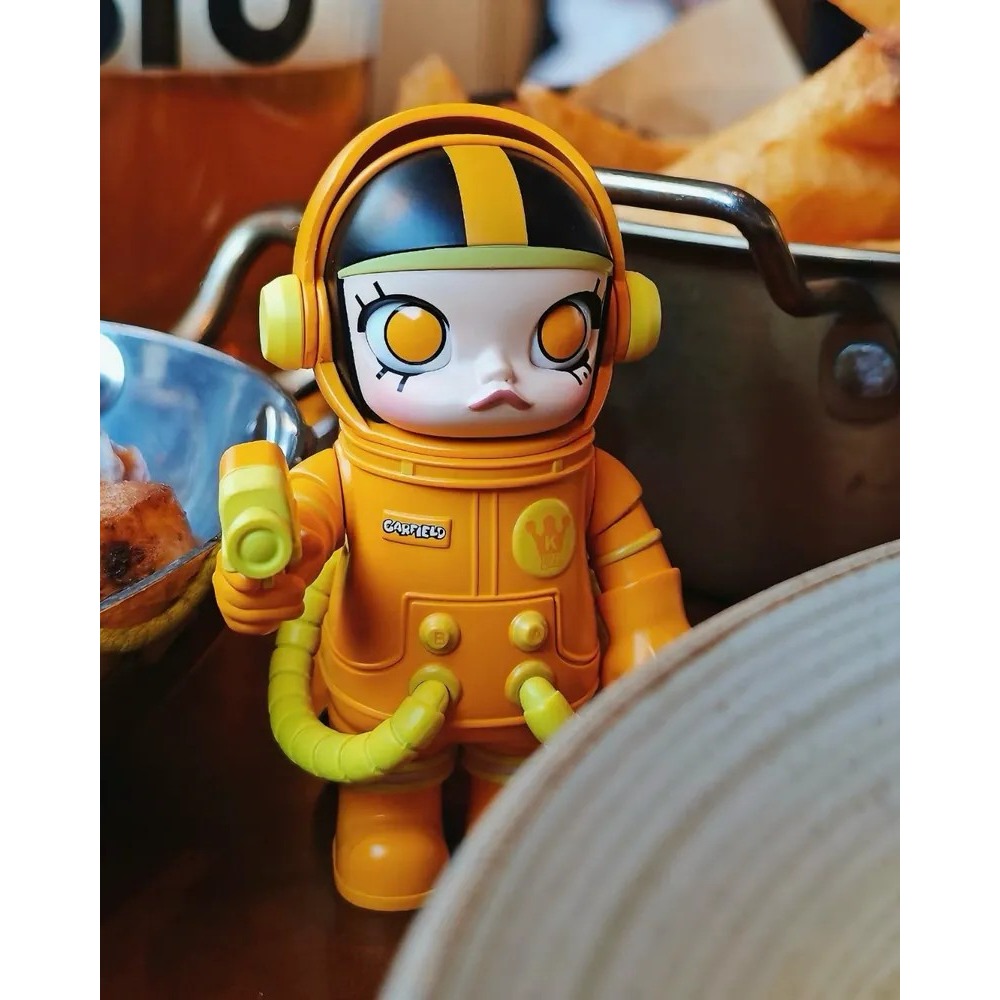 <官方正版授權>POPMART MEGA SPACE MOLLY 加菲貓 400% 泡泡瑪特-細節圖2