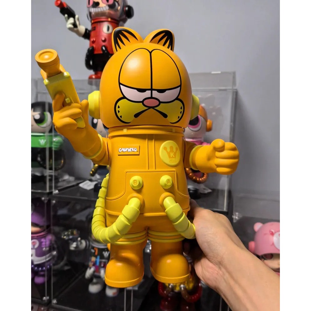 <官方正版授權>POPMART MEGA SPACE MOLLY 加菲貓 400% 泡泡瑪特-細節圖9