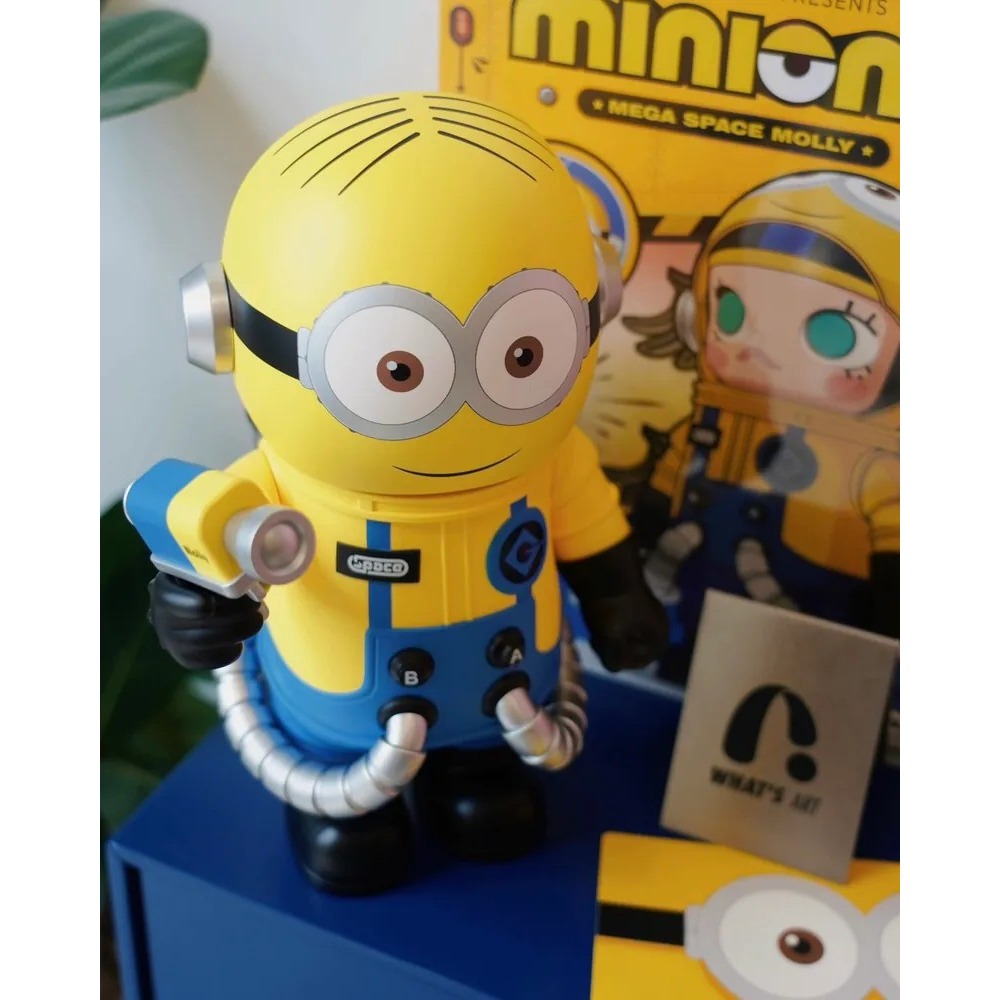 <官方正版授權>POPMART MEGA SPACE MOLLY 小小兵 400% 泡泡瑪特-細節圖10