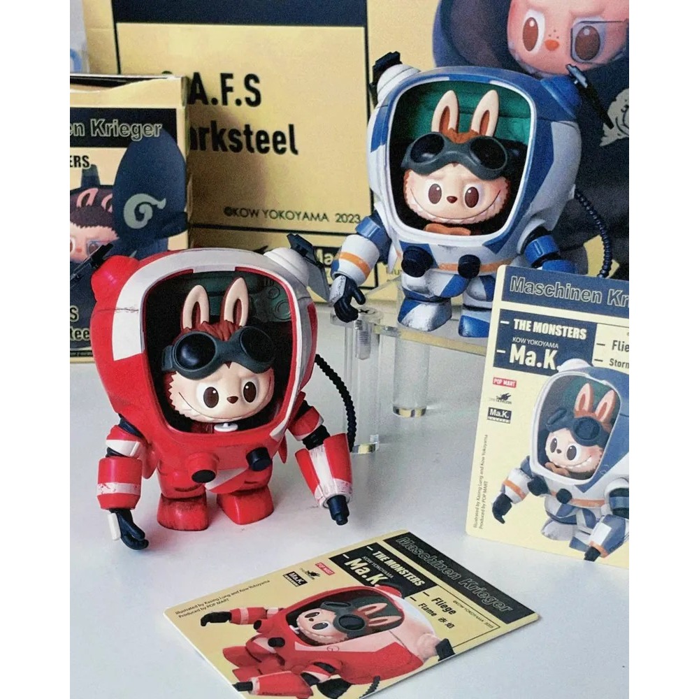 <官方正版授權>POPMART THE MONSTERS LABUBU x 橫山宏 Ma.k. 機甲 盲盒 泡泡瑪特-細節圖2