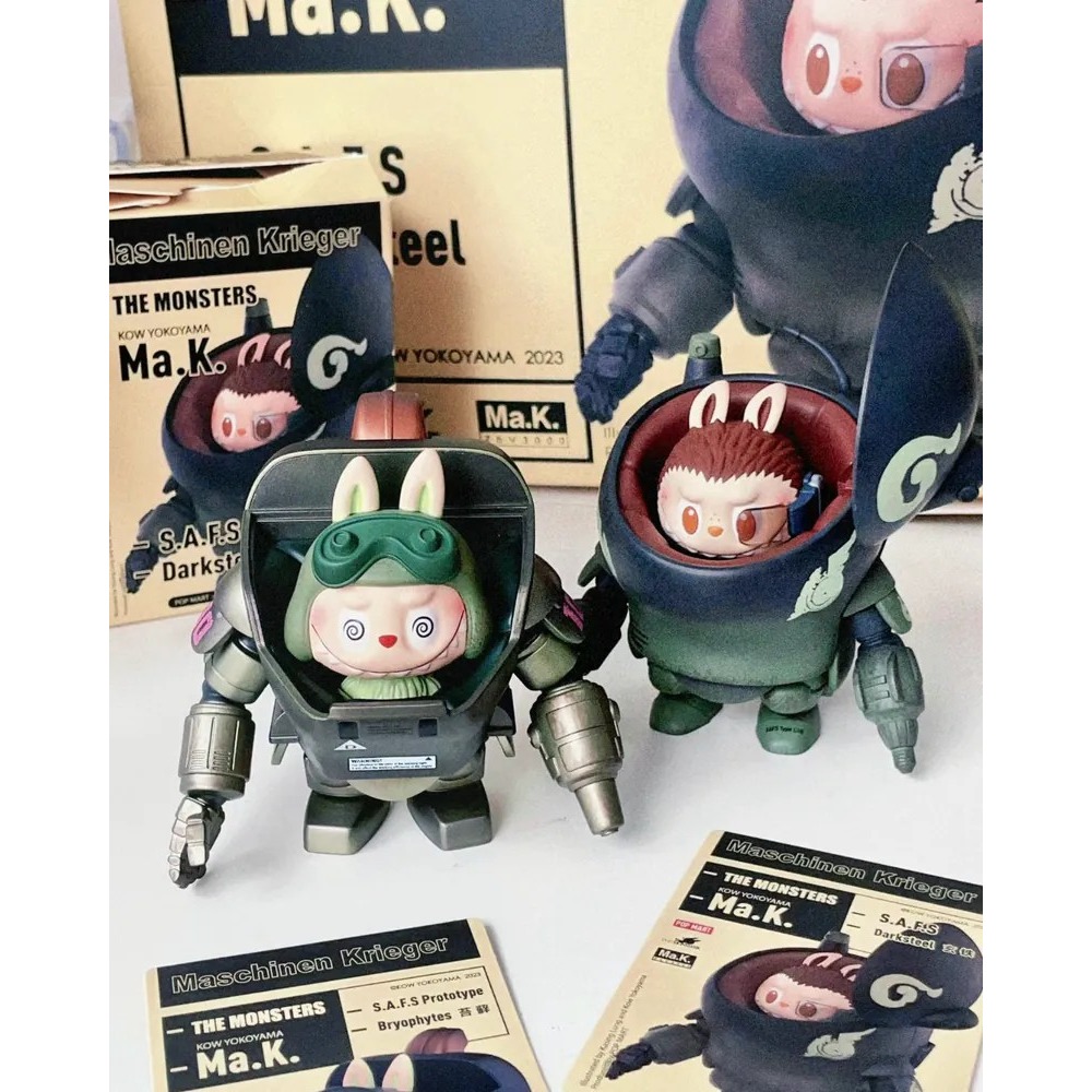 <官方正版授權>POPMART THE MONSTERS LABUBU x 橫山宏 Ma.k. 機甲 盲盒 泡泡瑪特-細節圖3