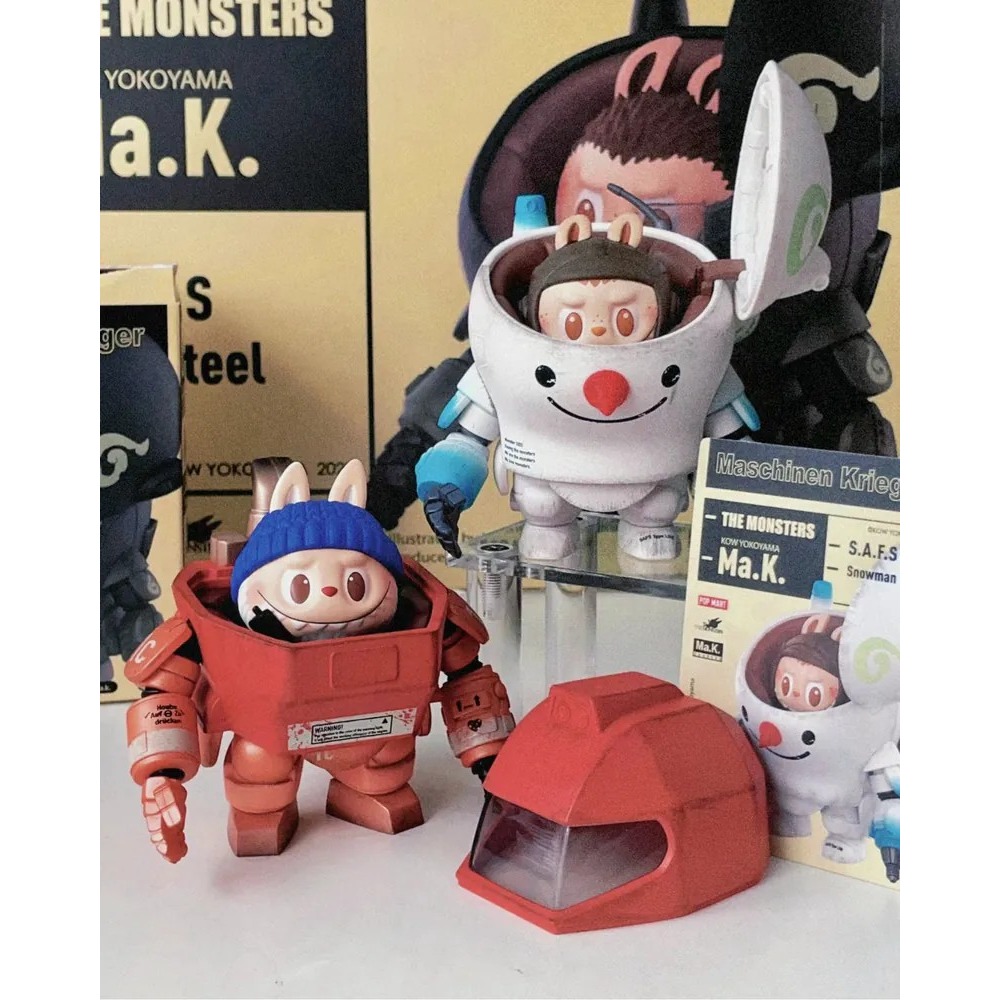 <官方正版授權>POPMART THE MONSTERS LABUBU x 橫山宏 Ma.k. 機甲 盲盒 泡泡瑪特-細節圖5
