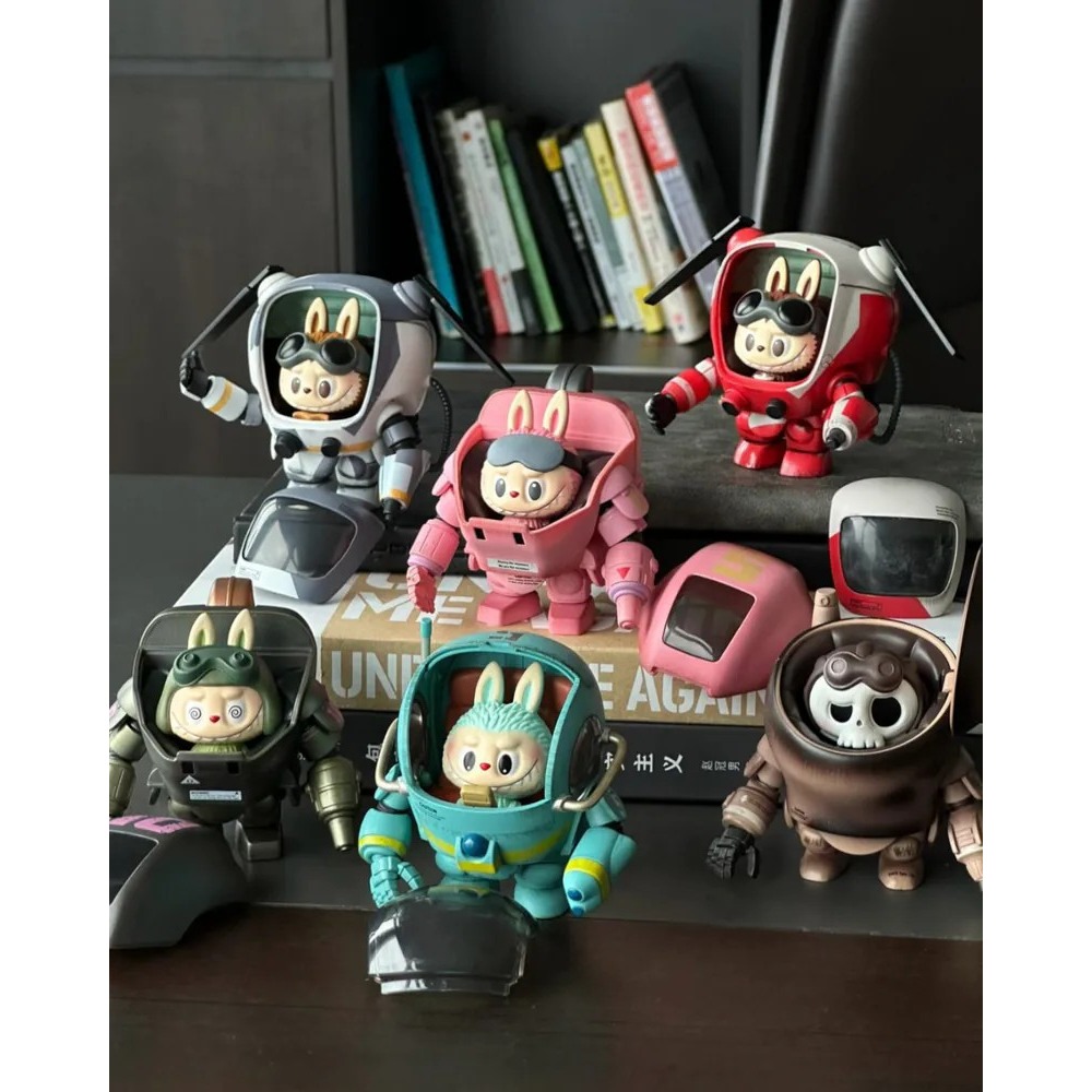 <官方正版授權>POPMART THE MONSTERS LABUBU x 橫山宏 Ma.k. 機甲 盲盒 泡泡瑪特-細節圖9