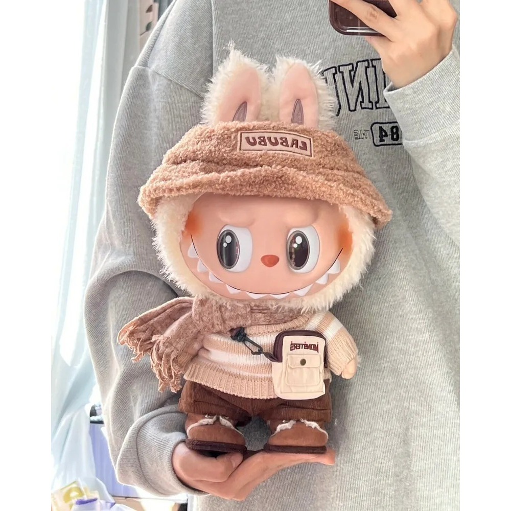 <官方正版>POPMART THE MONSTER LABUBU Dress Be Latte 拿鐵 美拉德 泡泡瑪特-細節圖2