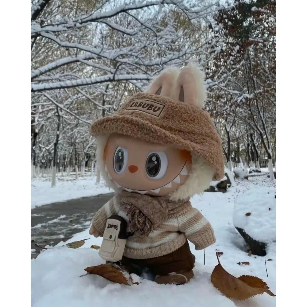 <官方正版>POPMART THE MONSTER LABUBU Dress Be Latte 拿鐵 美拉德 泡泡瑪特-細節圖6