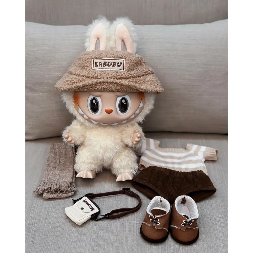 <官方正版>POPMART THE MONSTER LABUBU Dress Be Latte 拿鐵 美拉德 泡泡瑪特-細節圖9